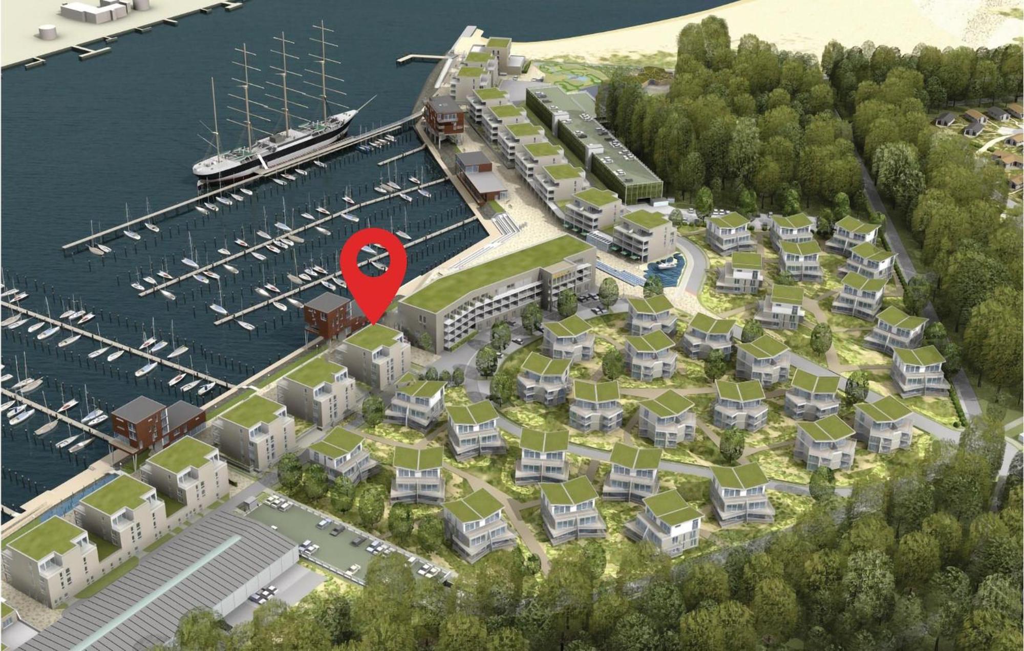 Promenadenvilla Priwall Exteriör bild